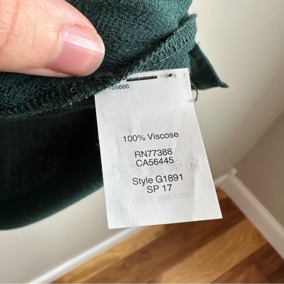 Madewell Green Shift Shirt Dress XS - Picture 6 of 11